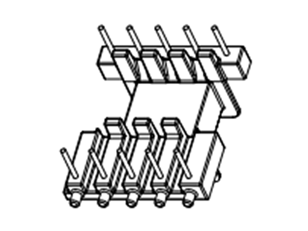 Y-2512/EFD25 Horizontal (5+5P)