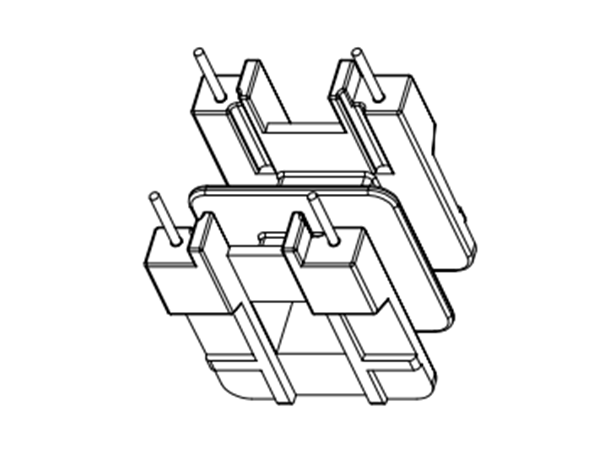 Y-2503/EE25 Horizontal (2+2P)